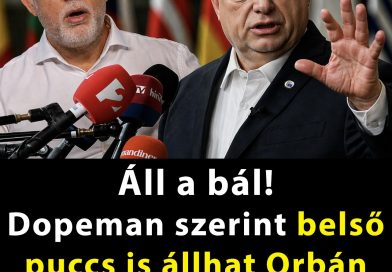 Dopeman szerint belső puccs is állhat Orbán bukása mögött
